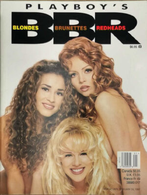 Playboy Blondes Brunettes Redheads feb 1997